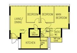 Blk 626A Tampines Greenverge (Tampines), HDB 4 Rooms #581301581